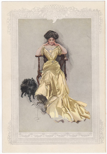 Bachelor Belles by Harrison Fisher (1908)